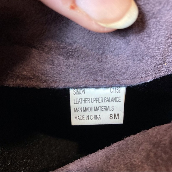 Markron Simon sz 8 purple suede tall boots - Picture 10 of 15